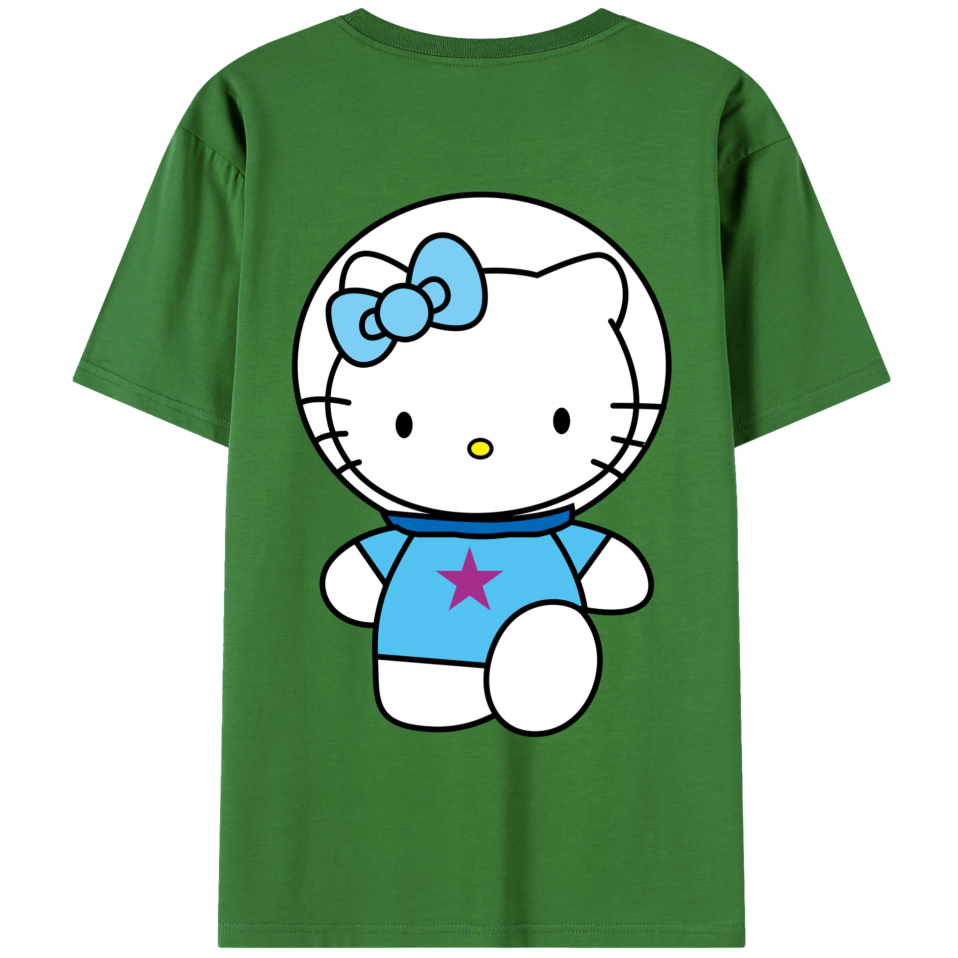 （画像用） Hello Kitty ハローキティ レディース半袖Tシャツ(バックプリント)